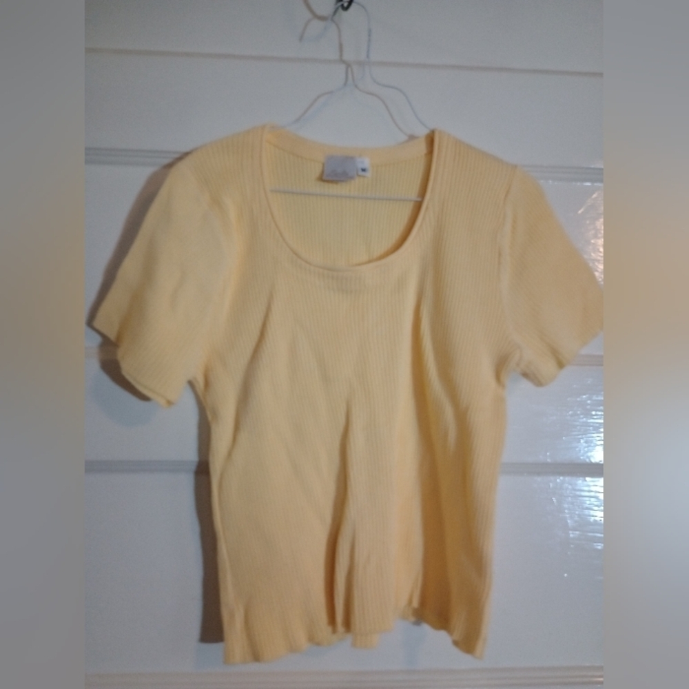 Fiorlini Yellow Women's Top Medium, (Rox318)